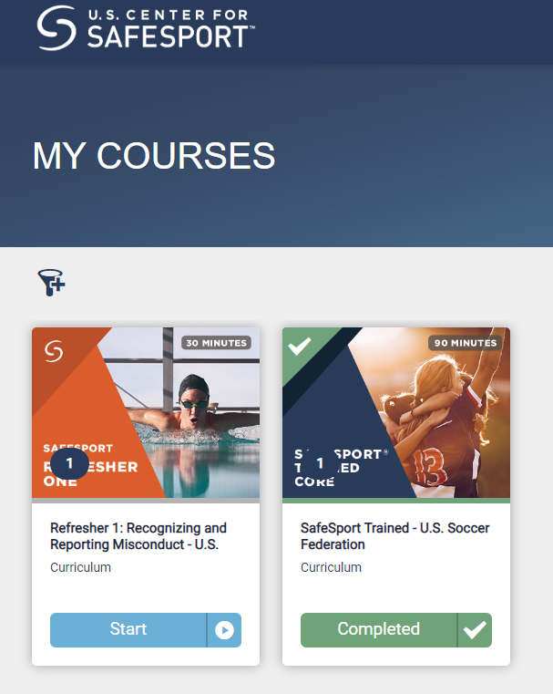 SafeSport Instructions